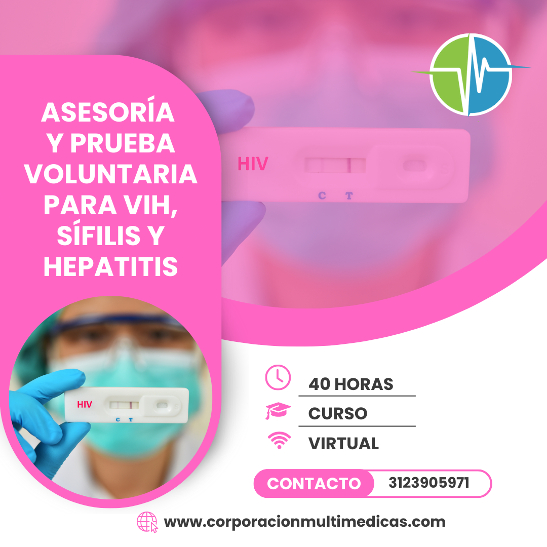 ASESORÍA Y PRUEBA VOLUNTARIA PARA VIH, SÍFILIS Y HEPATITIS