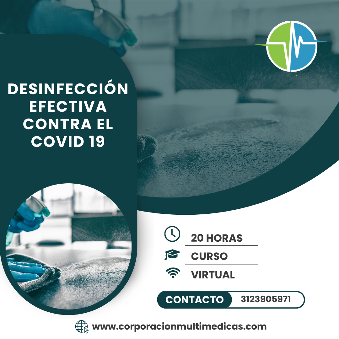 DESINFECCIÓN EFECTIVA CONTRA EL COVID 19